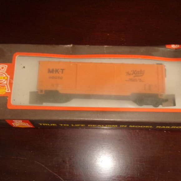 Parkway HO train car M-K-T The Katy double door boxcar MIB railroad display - Picture 1 of 1